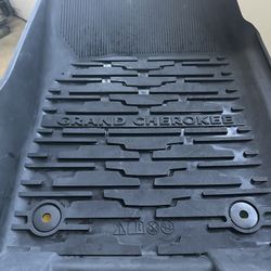 Custom Jeep Grand Cherokee Leather Floor Mats