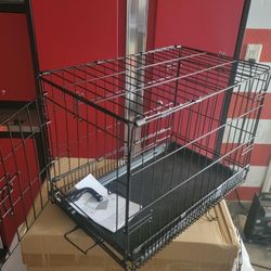 22" Dog Crate, Cat Crate, New In Box, Pull Out Tray