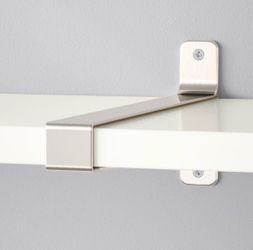 IKEA GRANHULT Connecting bracket, nickel plated, 11 3/4x4 3/4”
