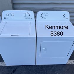 Kenmore Washer Dryer