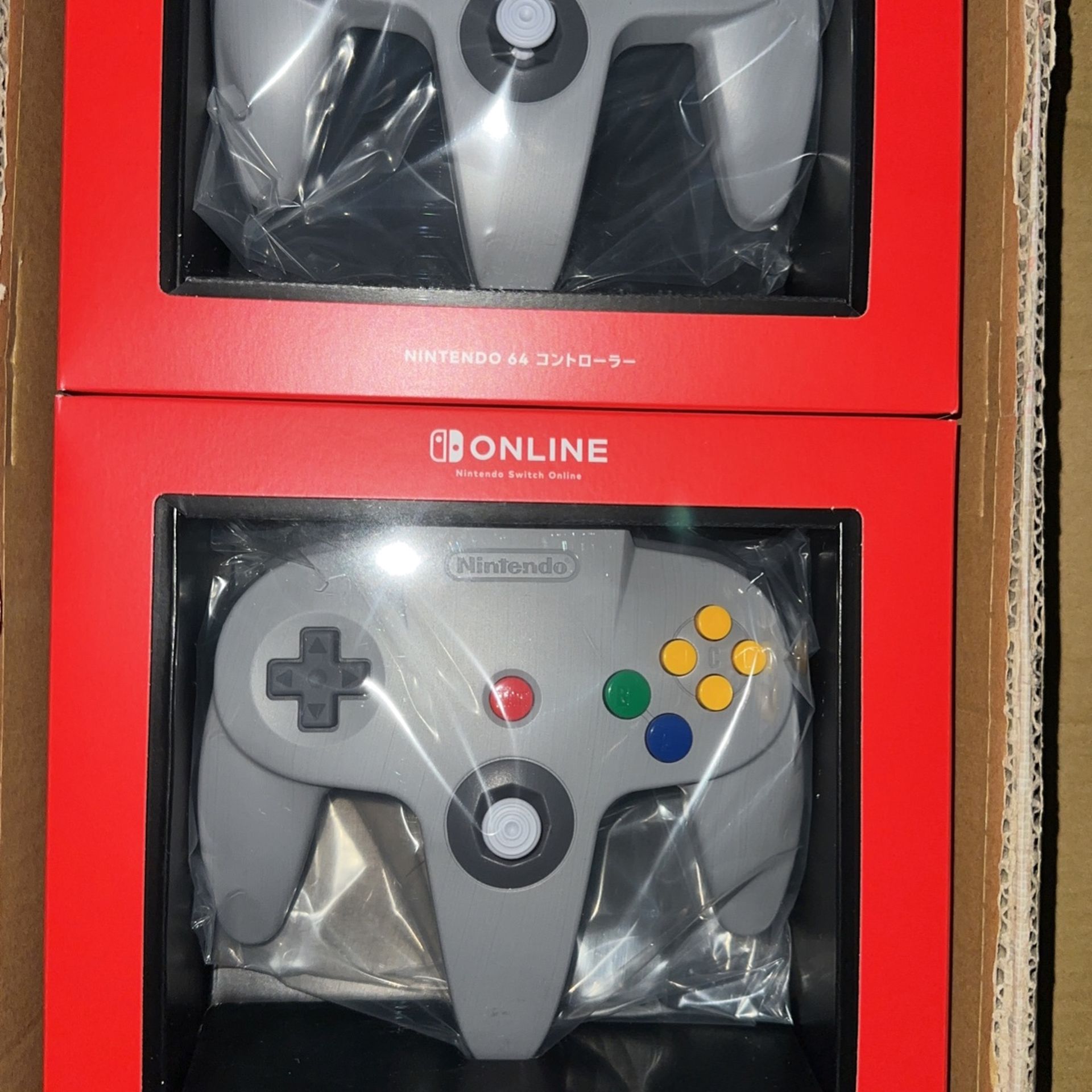 Nintendo Switch Online N64 Controller “NEW/SEALED” OR For 180$