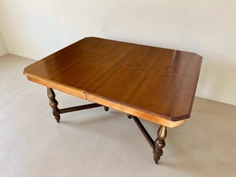 Vintage Wooden Dining Table 60" x 45"