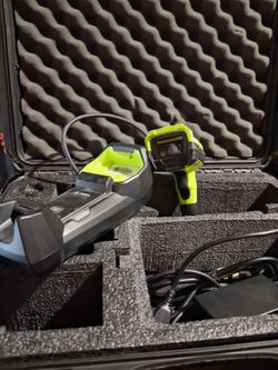 Zebra scanner industrial use with black waterproof case