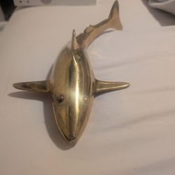 Brass Shark Large Solid  Star Fish