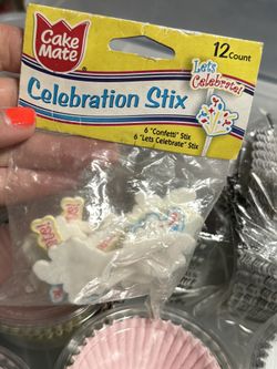 Celebrate Cupcake Toppers