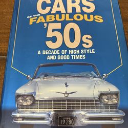 Hardcover Table Top Book - Cars of the Fabulous ‘50’s