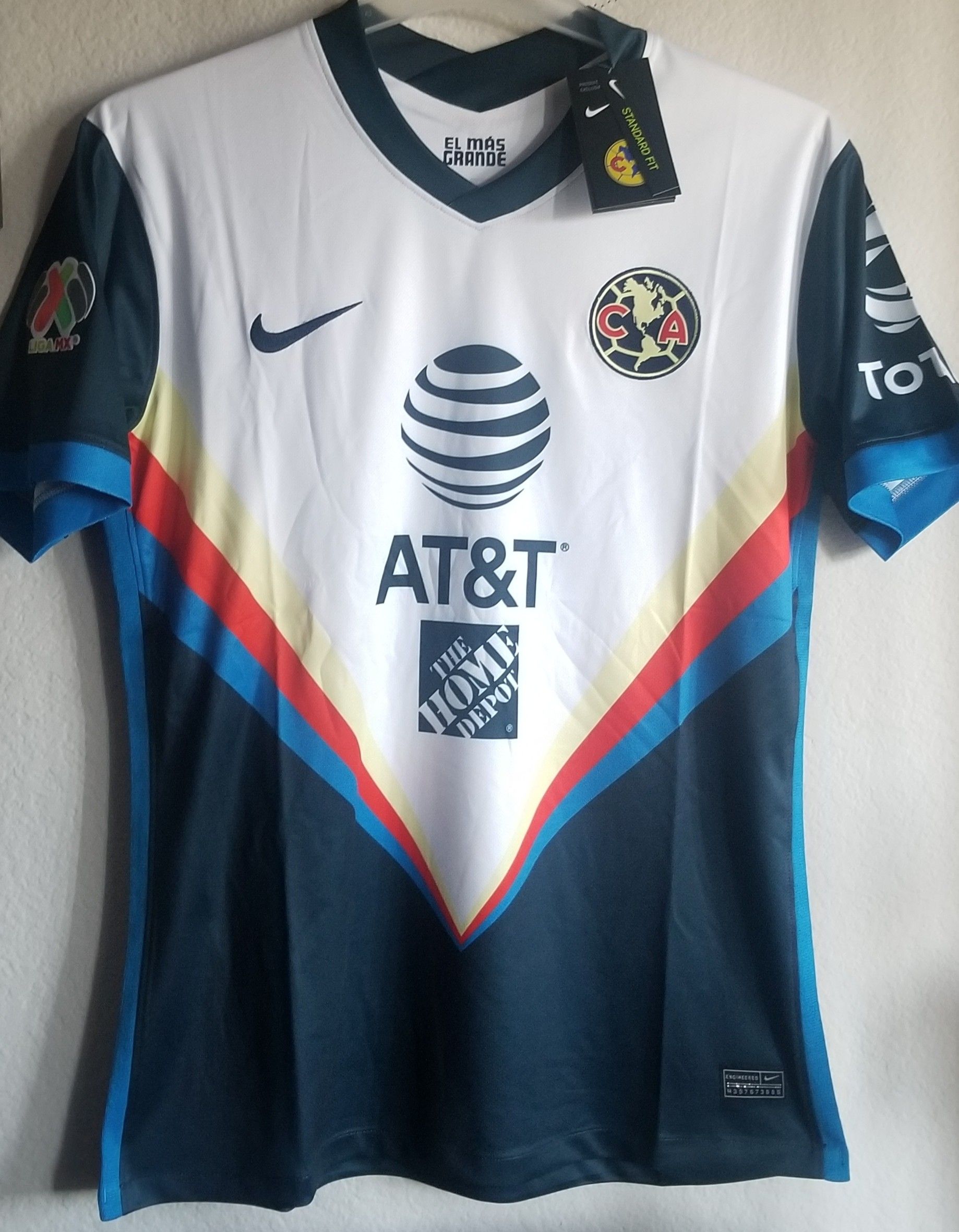 Nike mens 20/21 america away Jersey original size médium large XL 2xl