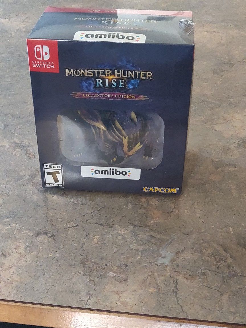 Monster Hunter Rise Collector's Edition New In Box