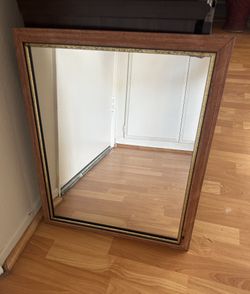 Wood Framed Mirror