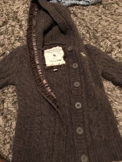 Abercrombie girls wool sweater size large