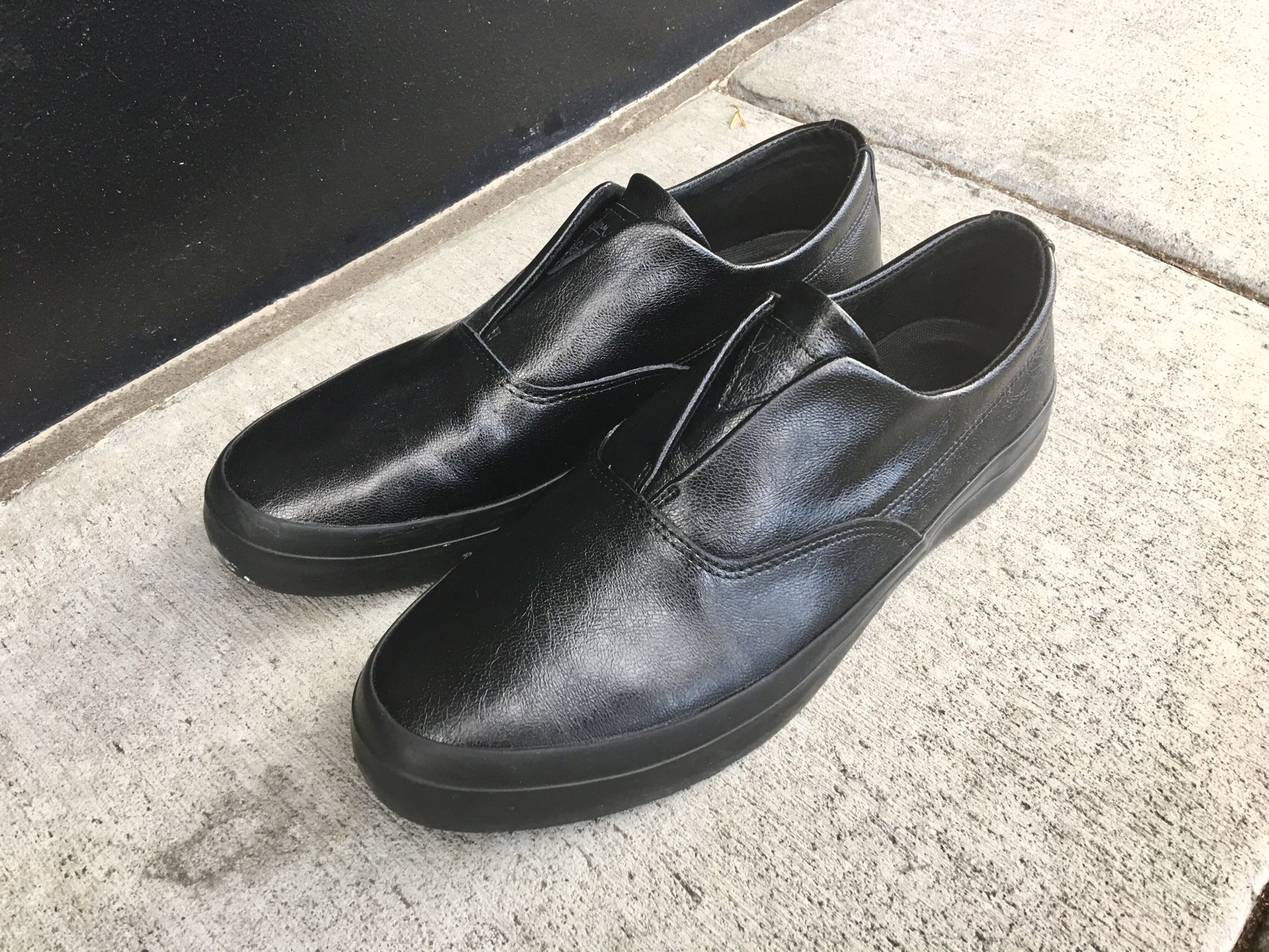 Shoes Dylan Slip On Black Skate Shoes Huf Dylan Slip On Black