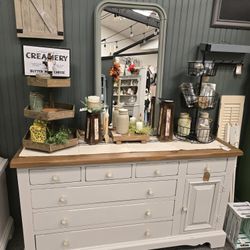 Refinished Dresser / Buffet off-white