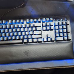 Razer BlackWidow V4 Pro Wired Mechanical Keyboard and Razer Mouse
