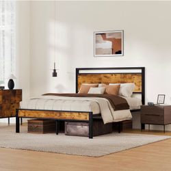 Queen bed frame
