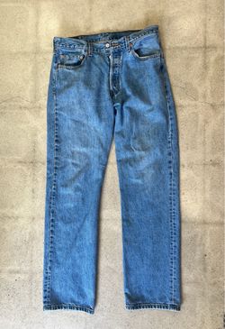 Levi's Medium Wash Straight Leg Jeans Men 34 x 34