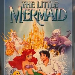 Banned! Original  Walt Disney Vhs Little Mermaid 