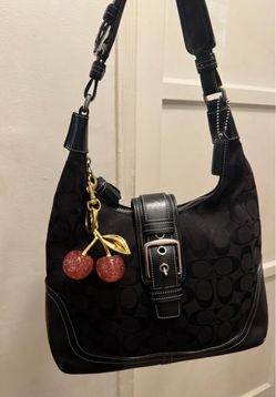 Y2K Coach soho bag with buckle flap