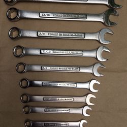 Craftsman SAE 6 Point Wrench Set