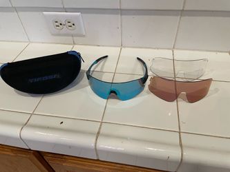 Tifosi Rail sunglasses.