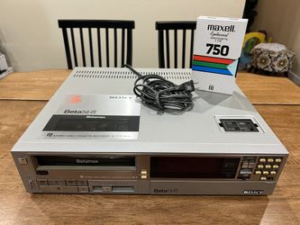 Sony Hi-Fi Betamax VCR Stereo Video Cassette Recorder Player SL-2710 - Read Desc