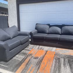 Nice 2 Piece Couch/ Sofa Set -$399.99/ FREE Delivery - READ DESCRIPTION 