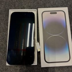 IPhone 14 Pro 128gb  With Original Box Factory Unlocked 