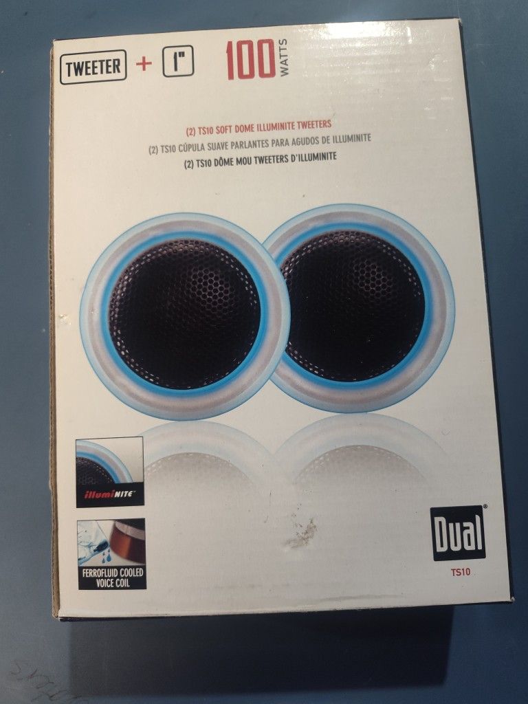 DUAL BRAND 100 WATT TWEETERS FOR $20