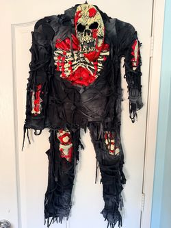 Child Unisex Zombie Costume Size M