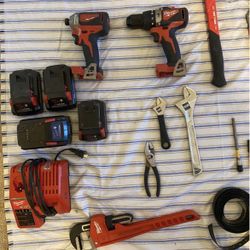 Milwaukee Tools And Batteries *READ DESCRIPTION*