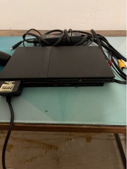PS2 with controller and wires PICK UP ASAP
