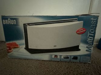 Braun multi toast toaster