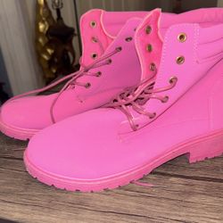 Pink Size 11 Boots