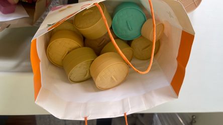 Empty dumpling cases