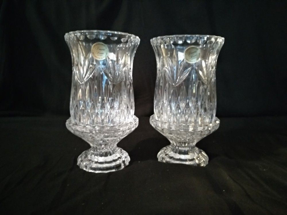 Princess House Vintage Crystal Candle Holders