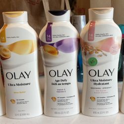 $5 Each Body wash  Liquid.    $6 Each Bar Soap Olay 