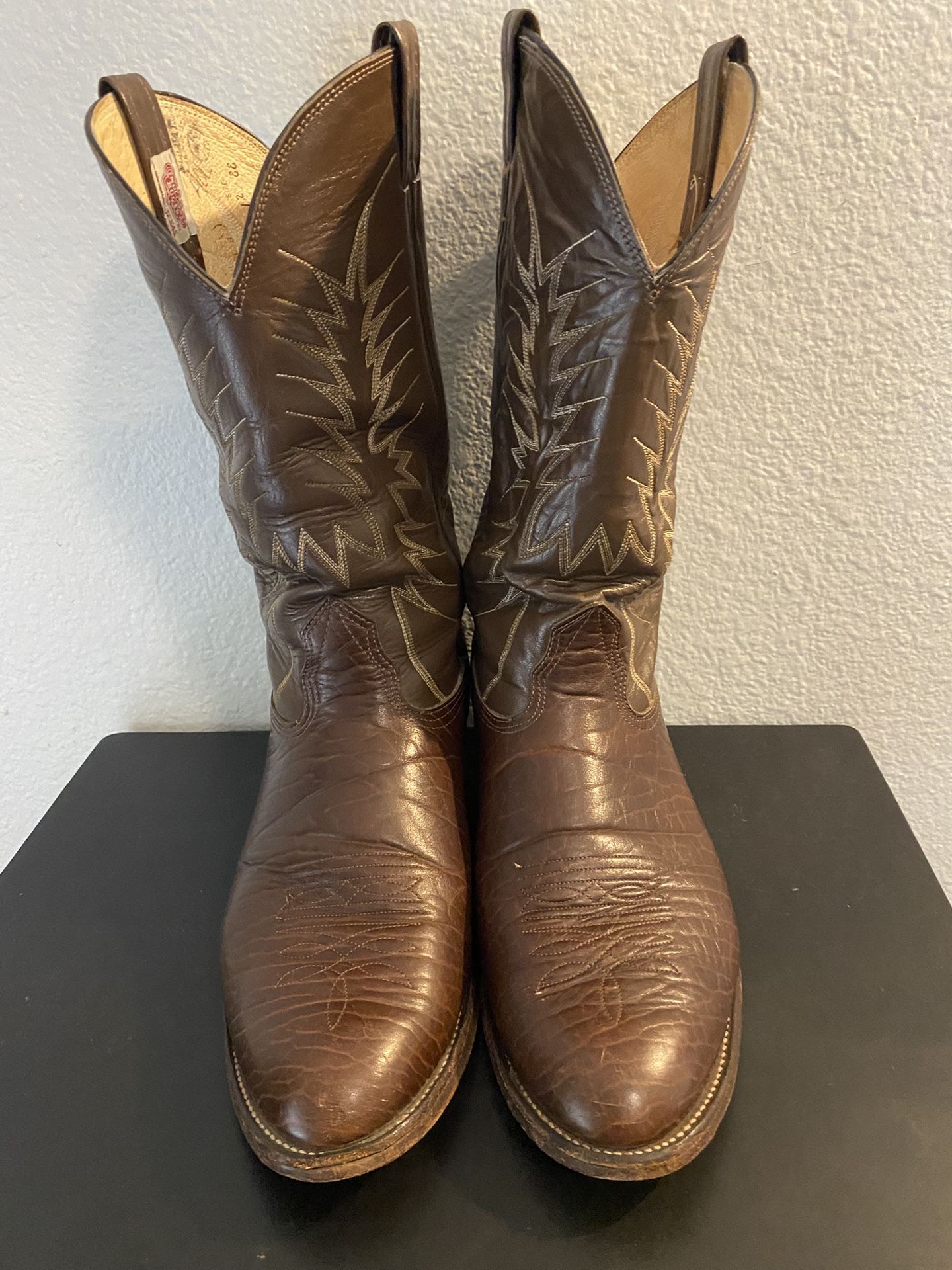 Norcona Western Boots Brown 12EE