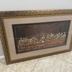 Large Last Supper Frame 