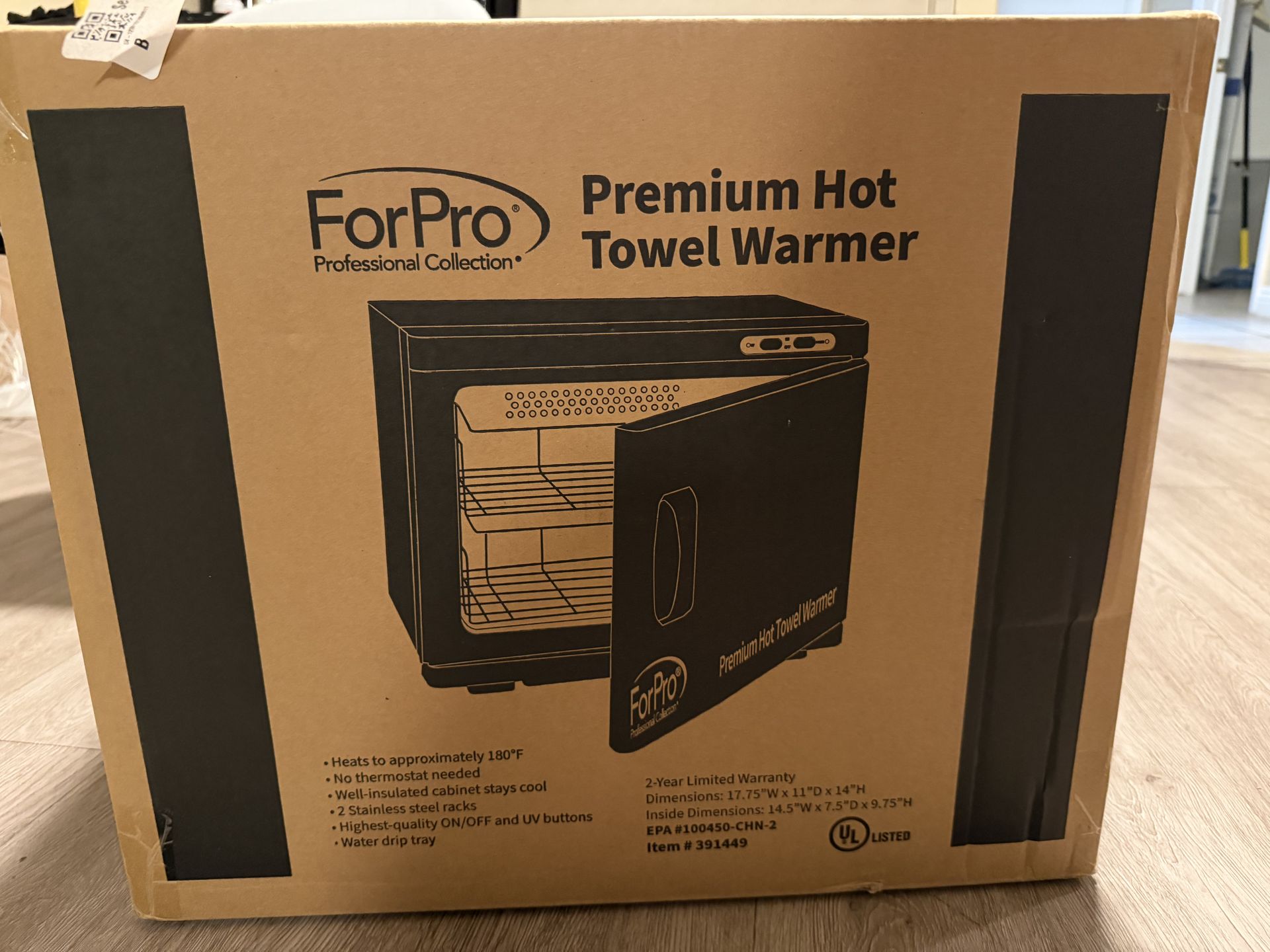 New Hot Towel Warmer – ForPro Professional (UV Sterilizer)