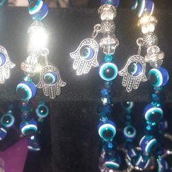 PREOTECTIVE EVIL EYE AMULET BRACELETS & ANKLETS