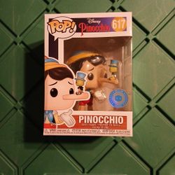 Funko Pop Disney Pinocchio & Jiminy Cricket #617 - Pop In A Box Exclusive