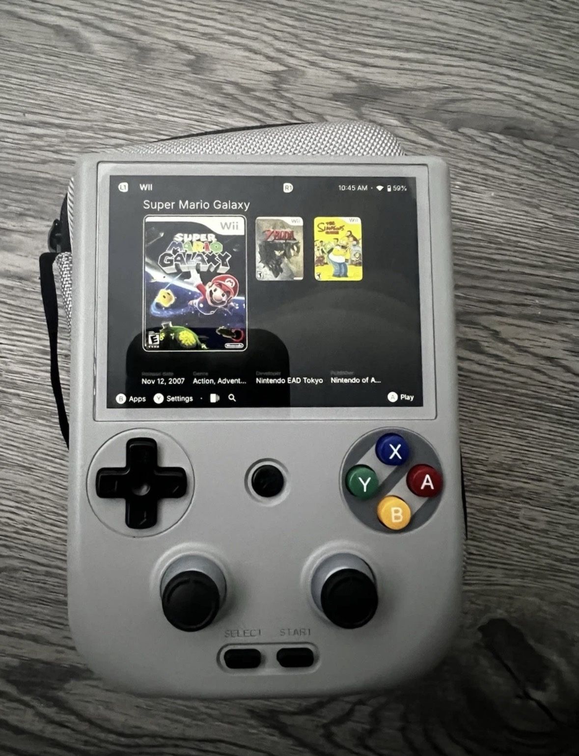 ANBERNIC RG406V グレーAnbernic RG406V Vertical Handheld ANBERNIC RG406V グレーAnbernic RG406V Vertical Handheld