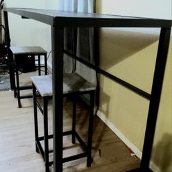 6ft X24inx34in Welded Steel FramedTable 