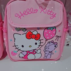 Your Choice Of Hello Kitty Or My Melody Insulated Lunch Bags
