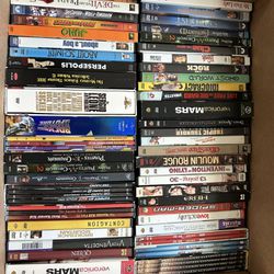 LARGE DVD Collection Including TV Series, Sets, New, and Blu-Ray