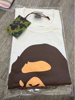 Bape big ape head White tee XL