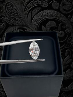 Lab-grown Certified marquise shape diamond 💎