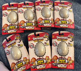 Zuru Smashers Dino Island 1-Pack Lot of 7