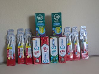 Baby & Kid Toothpaste & Toothbrush (Price Firm) FCFS