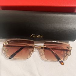 Cartier’s Tan lenses 