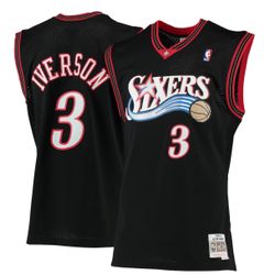 Allen Iverson Jersey. Size= S (Brand New)